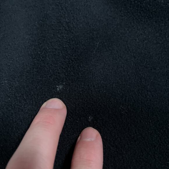 Women’s LL Bean Fleece Jacket w/ Snowflake & Floral Trim, Size Large Vintage - Picture 10 of 11